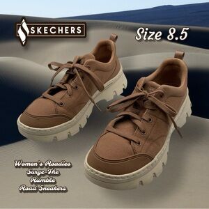 Skechers Women's Roadies Surge-The Rumble Road Sneakers - Brown Size 8.5